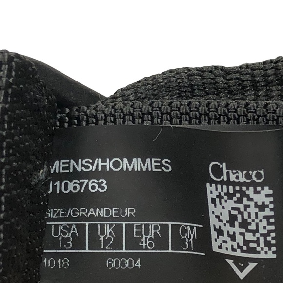 Chaco Z Cloud Black Sandals Men’s Size US 13 main image 7